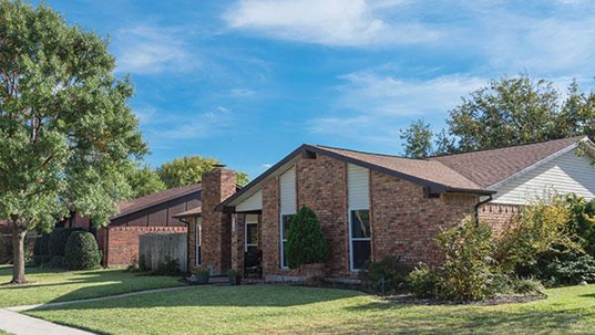 street view of a home in plano texas
