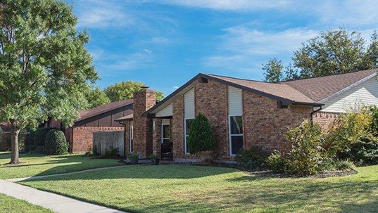 street view of a home in fort worth texas