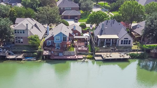 katy texas homes on water